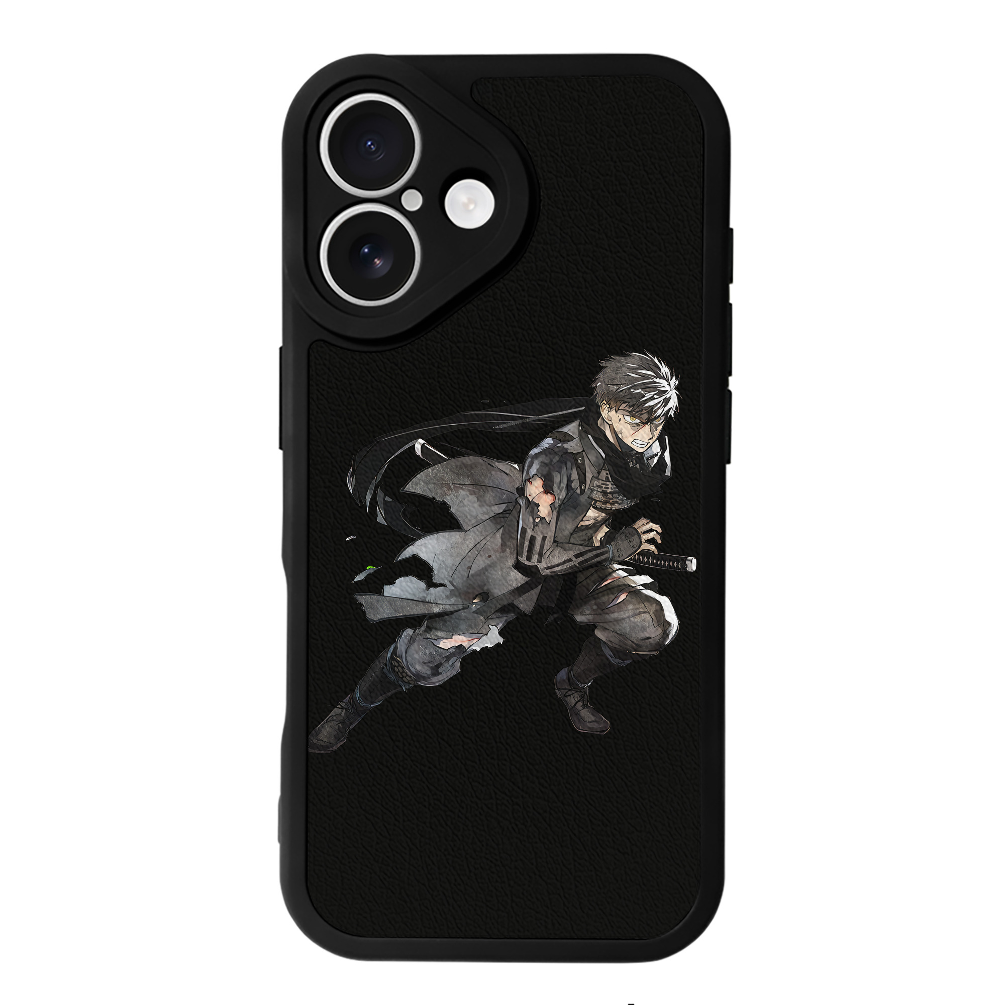 （画像用） 刀剣乱舞 Touken Ranbu 【iPhone 16シリーズ対応】シリコンスマホケース（レザー調） 材質：シリコン